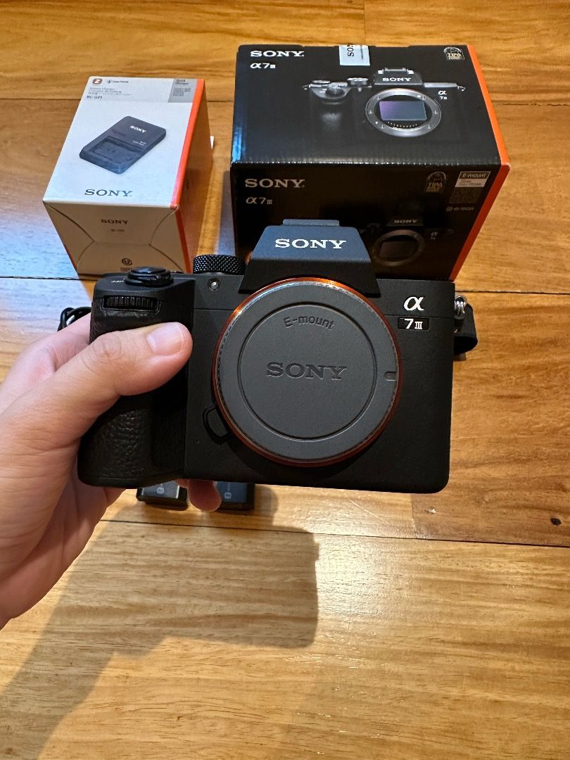 Sony a7iii low shutter count, Photography, Cameras on Carousell