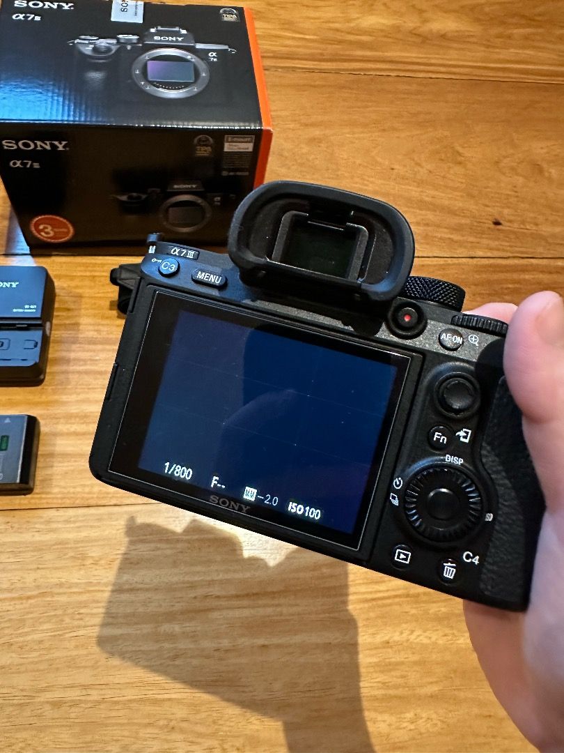 Sony a7iii low shutter count, Photography, Cameras on Carousell