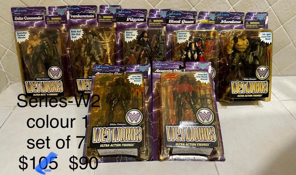 SPAWN (Category: Toy Figures) located in Singapore. Submitted by vendahansa (Listing ID 1245826610, Image 8). Description: Marked down prices as shown on photos. Offer ends Aug 2023. No further discounts!.