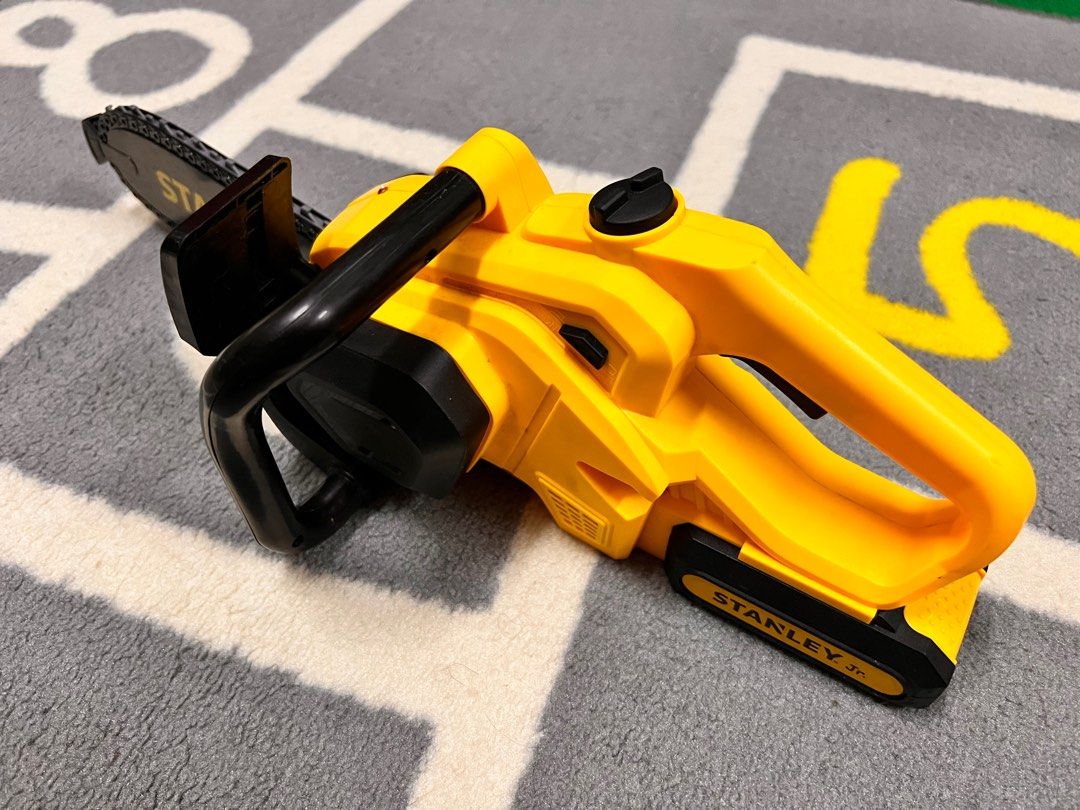 Stanley Jr. Battery Operated Toy Large Blade Chainsaw