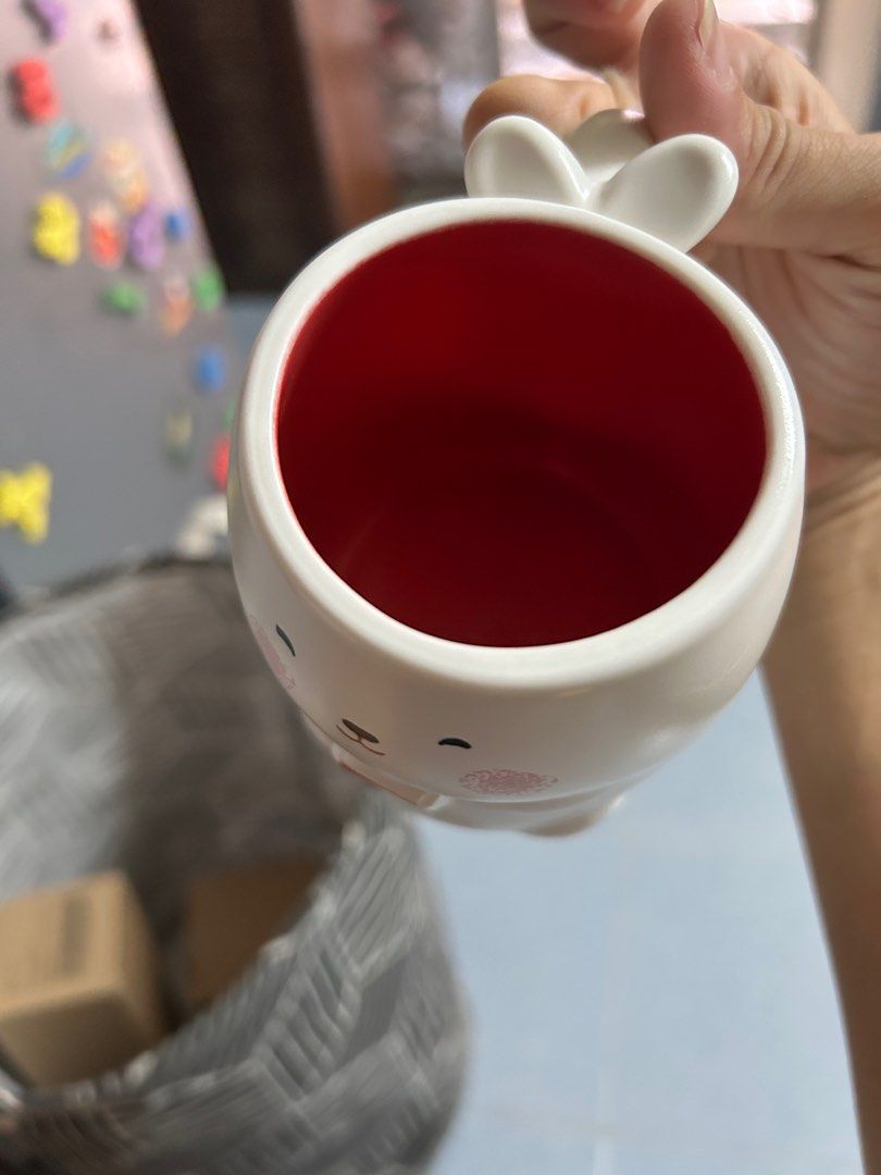 Starbucks Rabbit Cup / Starbucks bunny / Year of Rabbit, Furniture ...