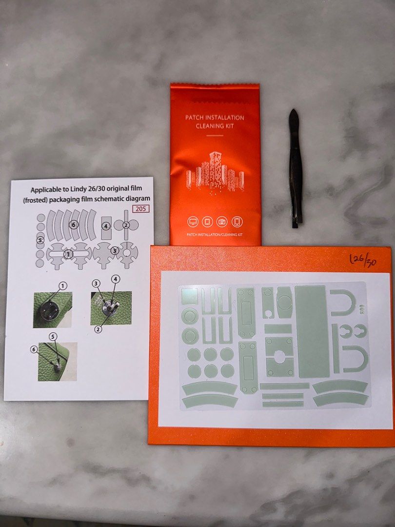 Sticker hardware protector tas on Carousell