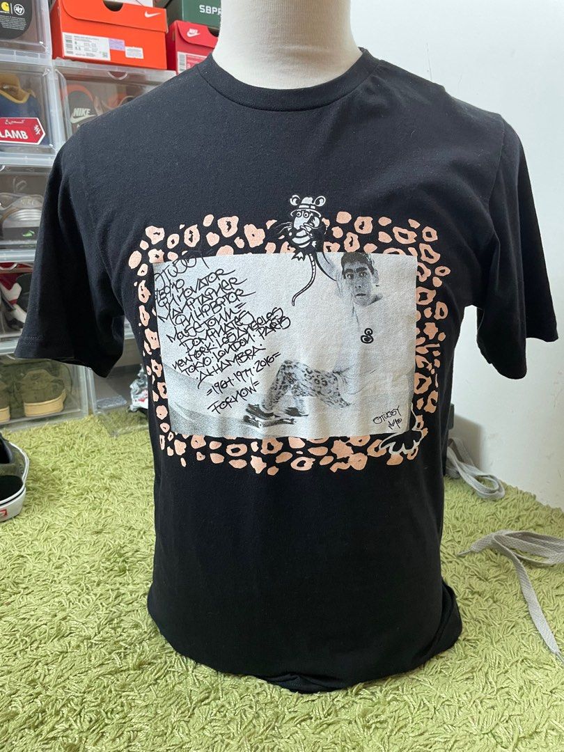 Stussy X lance mountain Men s Fashion Tops Sets Tshirts