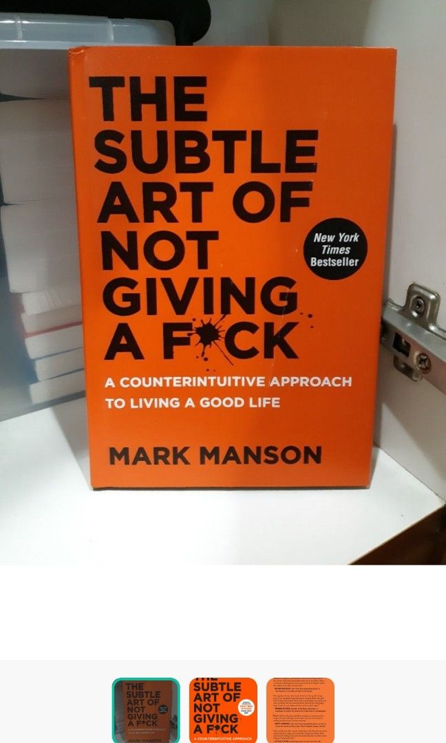 Subtle art of giving a f* book, Hobbies & Toys, Books & Magazines