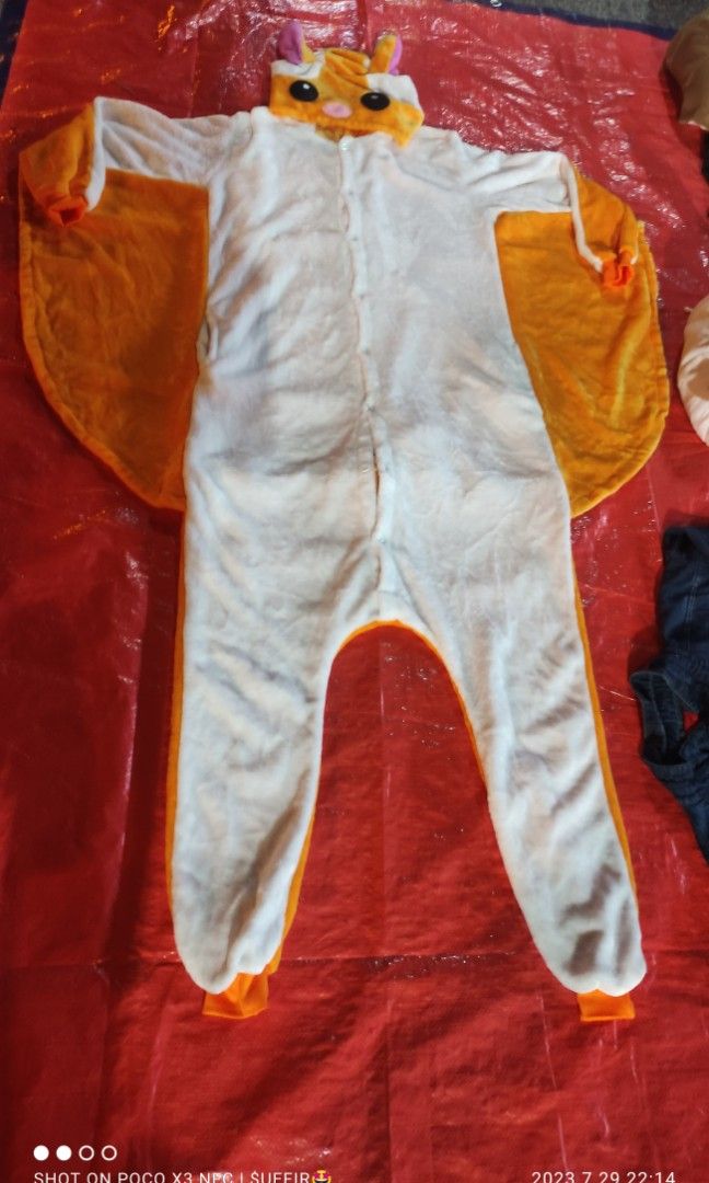 Sugar glider costume, Men's Fashion, Activewear on Carousell