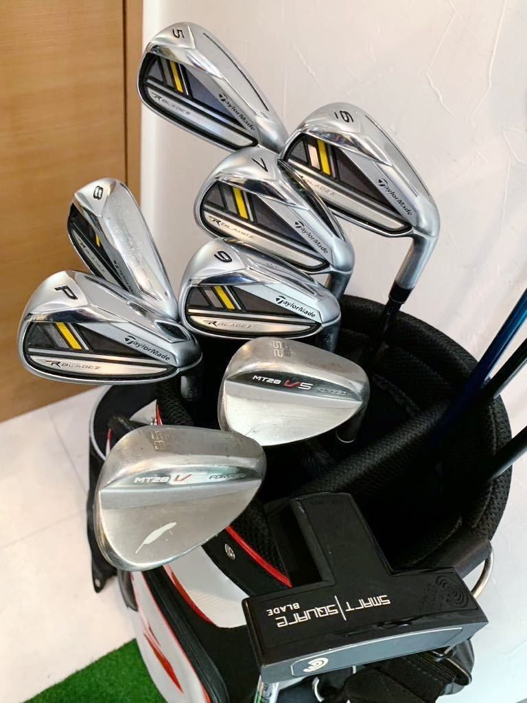 Superb Condition Taylormade Golf Set with Adidas Bag