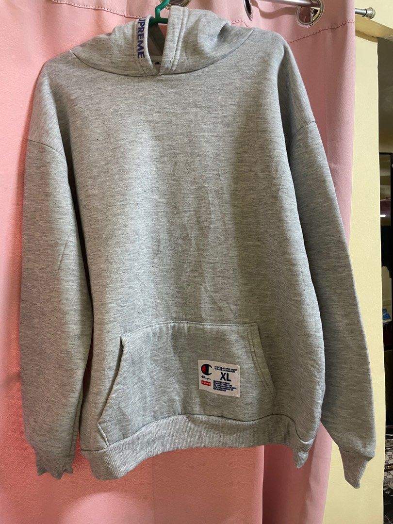 Supreme x champion outline hoodie 2025