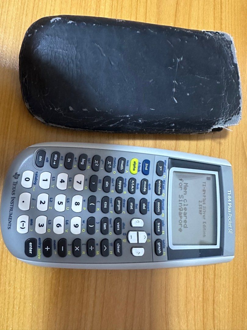 T184 Plus Pocket SE Graphing Calculator, Hobbies & Toys, Stationery