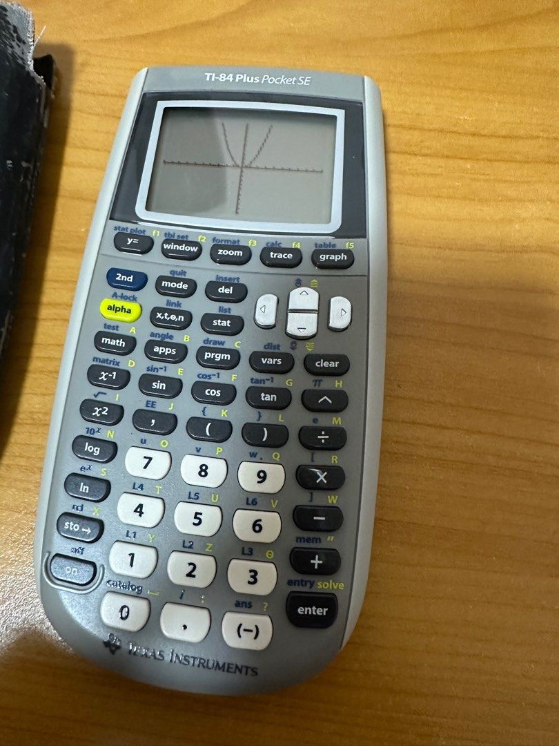 T184 Plus Pocket SE Graphing Calculator, Hobbies & Toys, Stationery