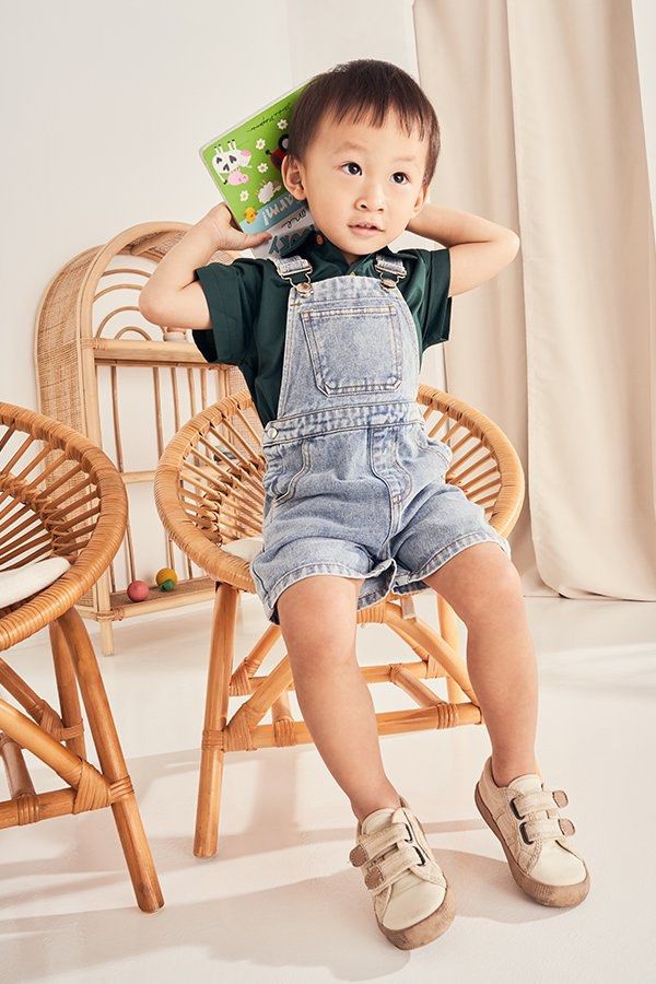 Childrens cheap denim dungarees