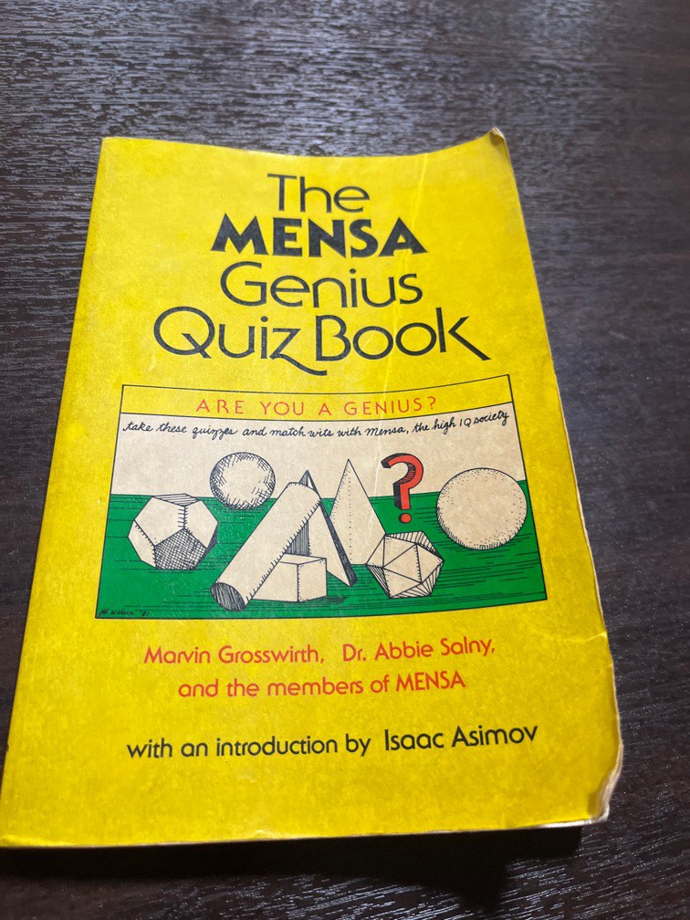 Mensa Genius ABC Quiz Book