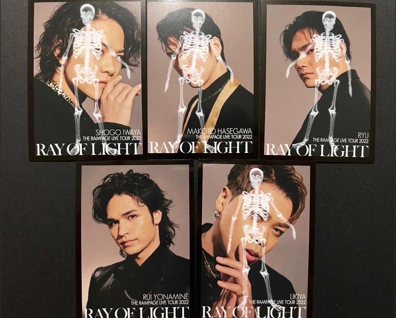 ランページ RAY OF LIGHT RYU フォトカード - ミュージシャン