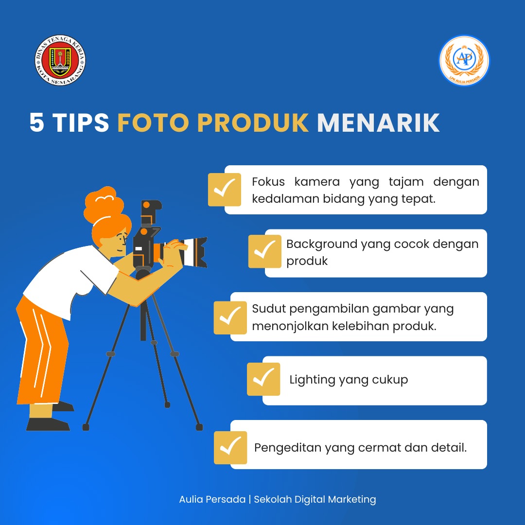 Tips dan trik foto produk
