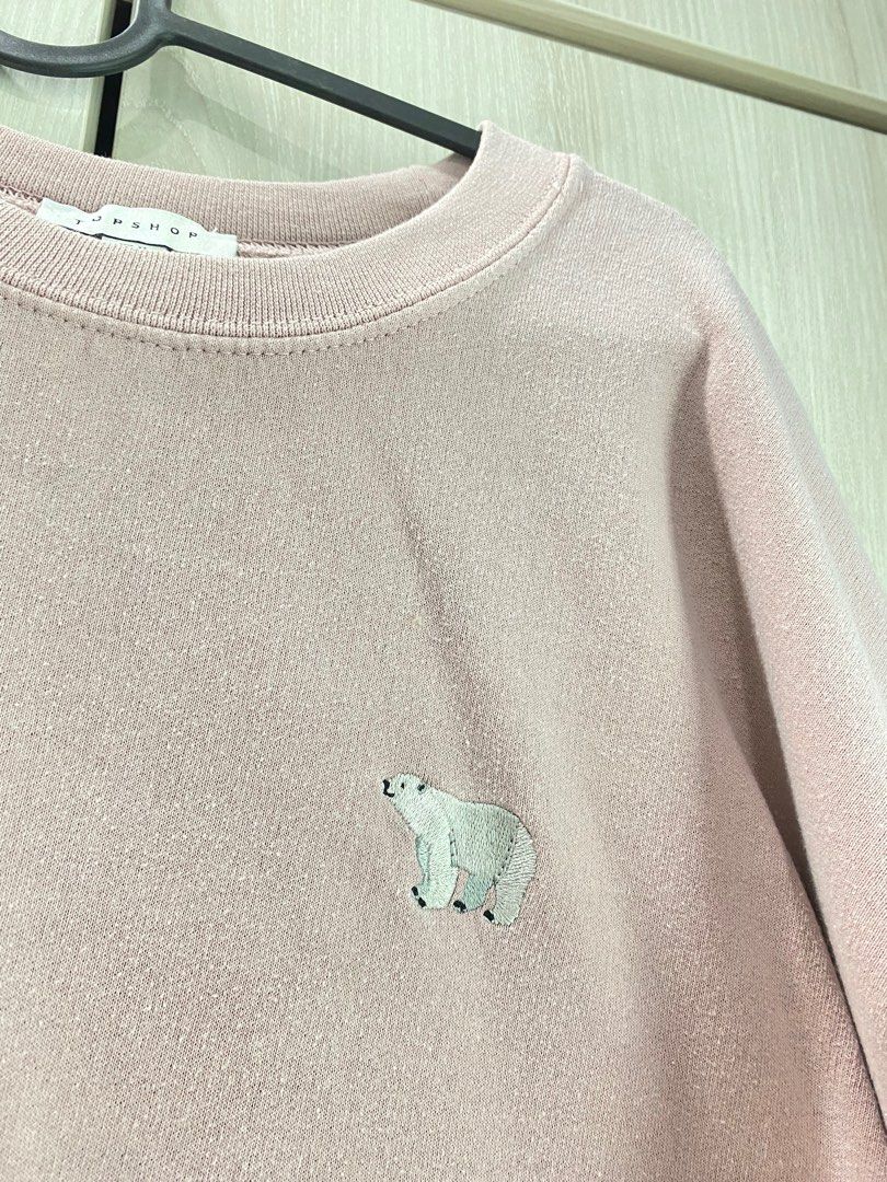 Topshop polar sales bear sweatshirt