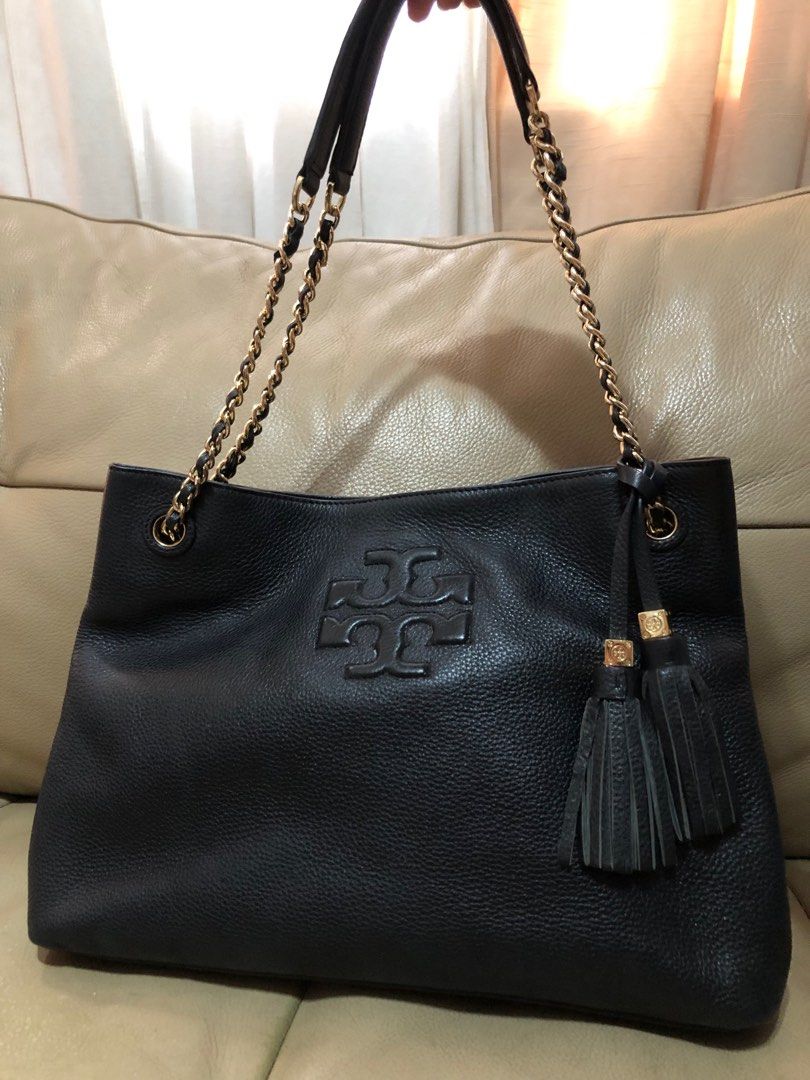 Tory burch thea chain shoulder slouchy tote best sale