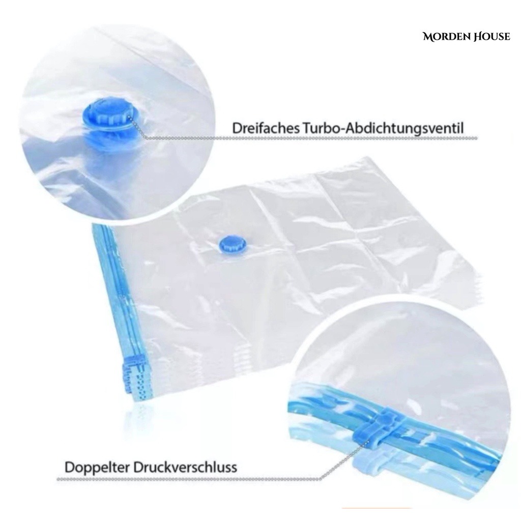 Travel Vacuum Storage Resealable Compressed Bag Vacuum Storage Bags