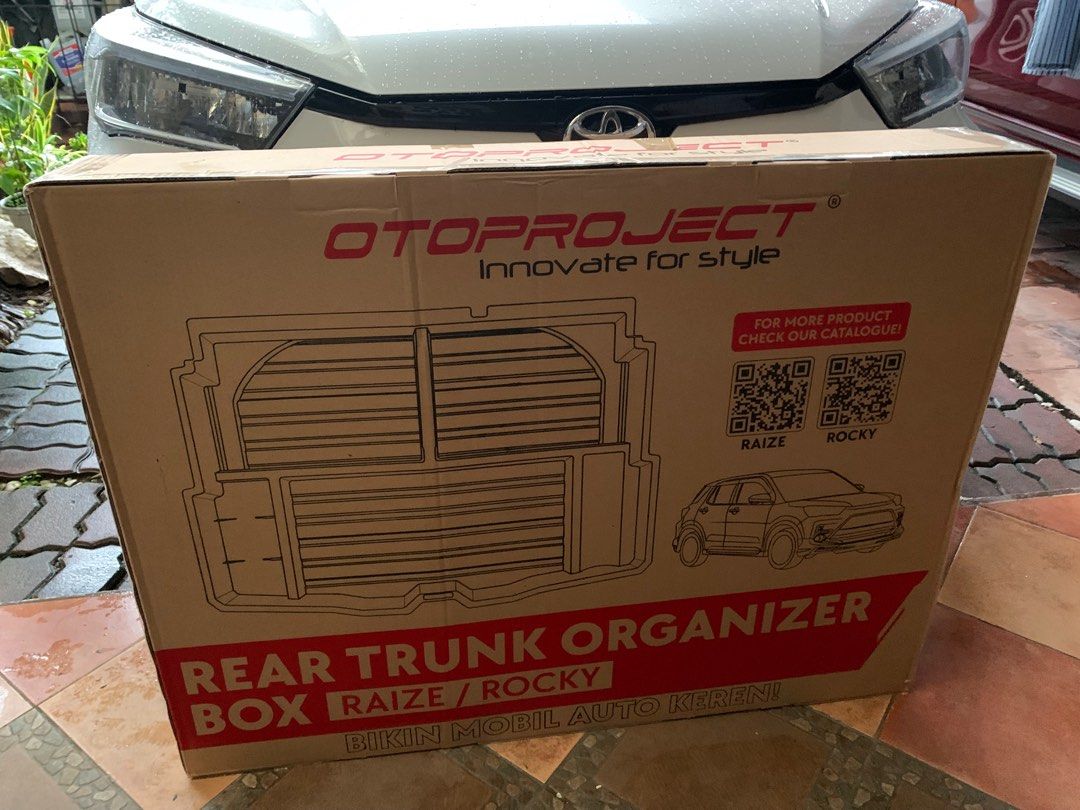 Trunk Organizer for Toyota Raize on Carousell