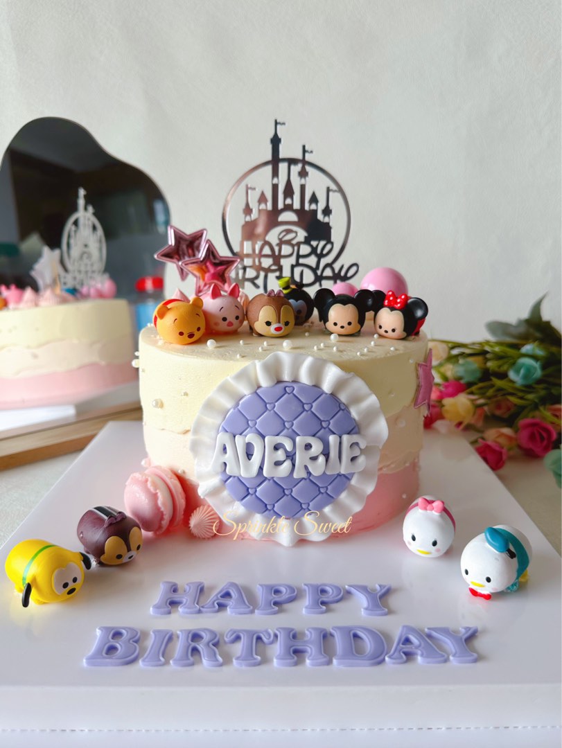 Minnie and Mickey Tsum Tsum Cake | Cake and Caboodle