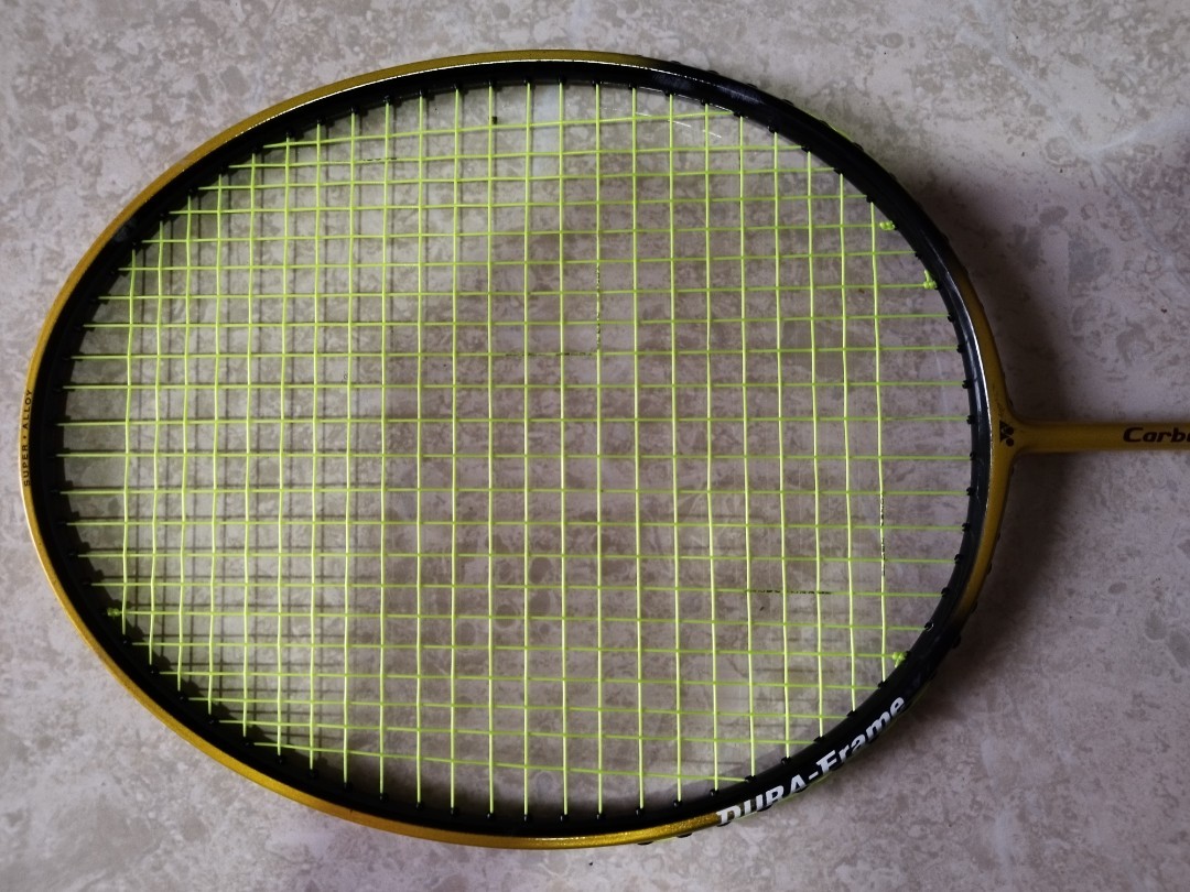 1UG4 Yonex Carbonex 6000df Badminton Racquet Racket, Sports Equipment ...
