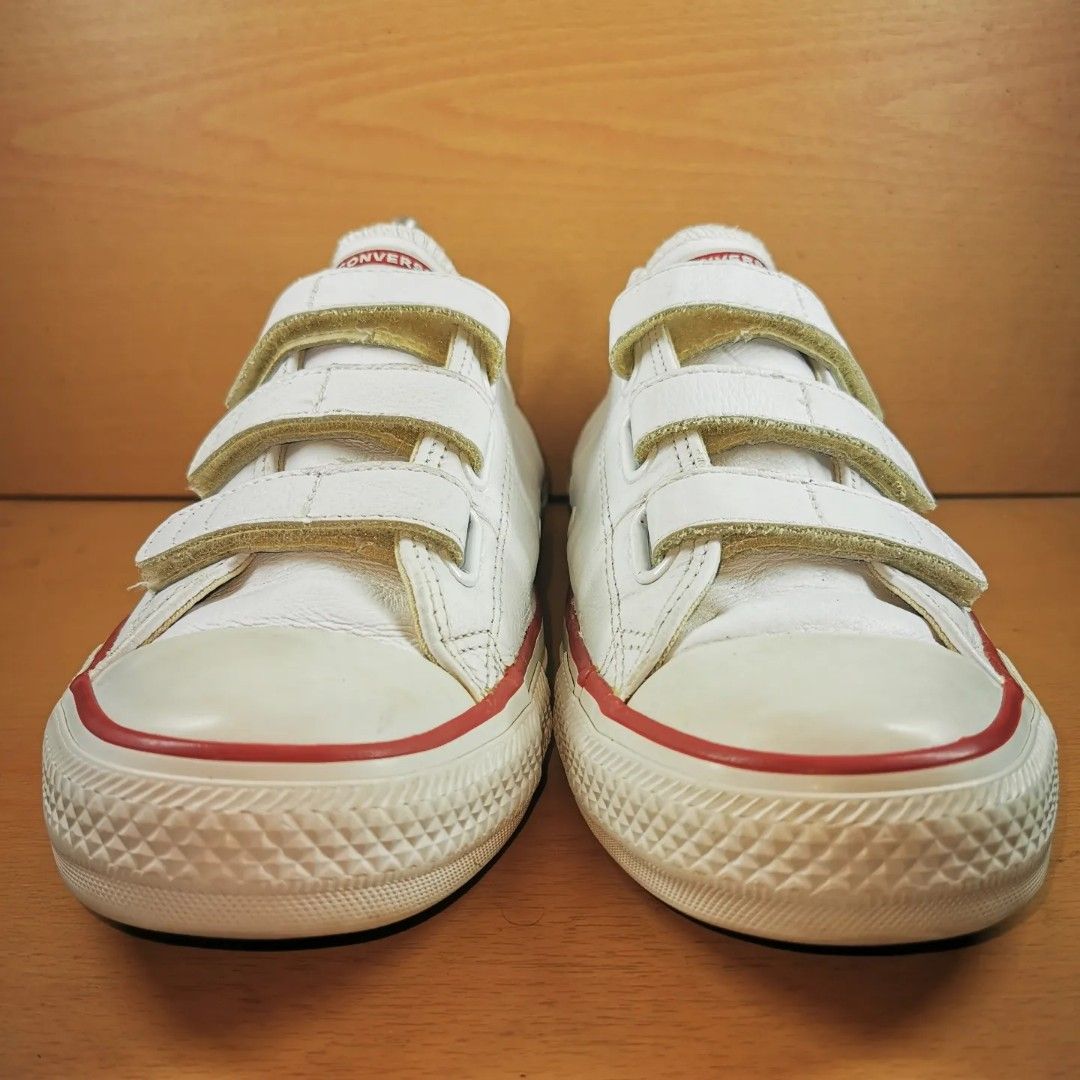 Womens chuck taylor all star velcro sneakers in white & gold store