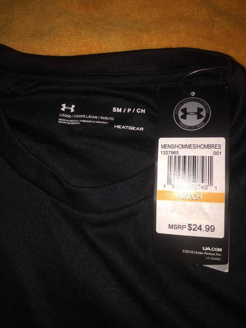 Under armour loose sale coupe lache suelto heatgear