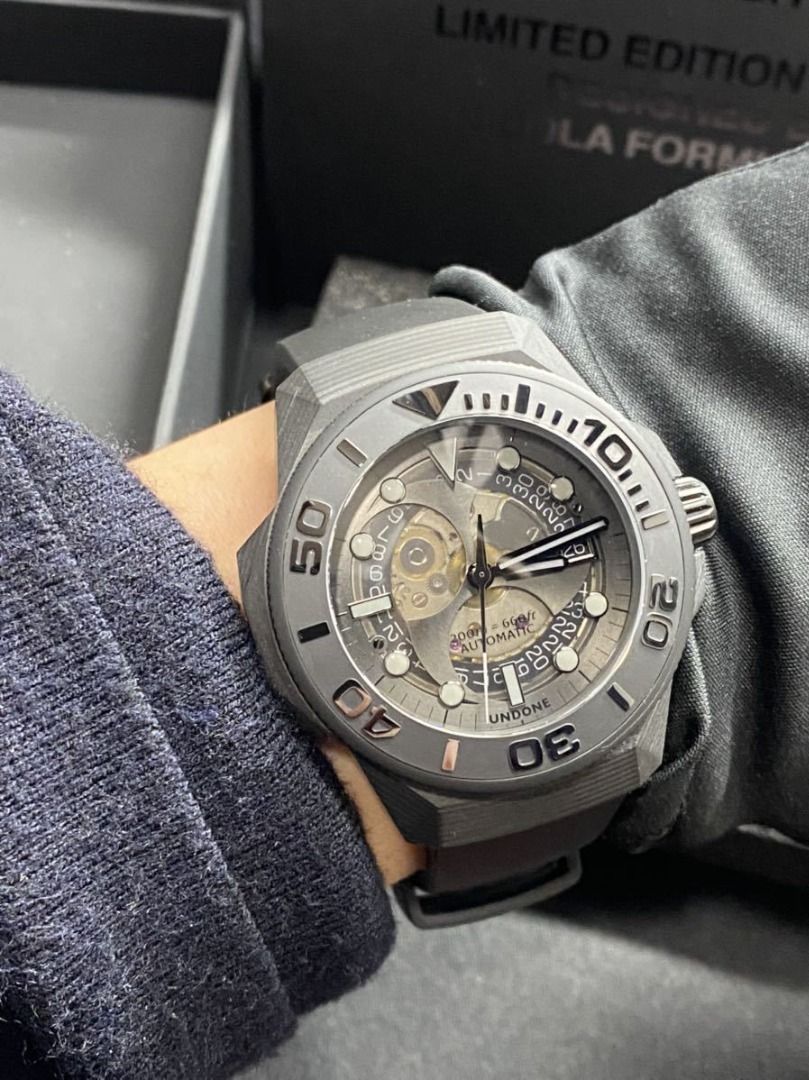 Undone X Nicola Formichetti Shungite (027/199 全球限量版) 機械錶 