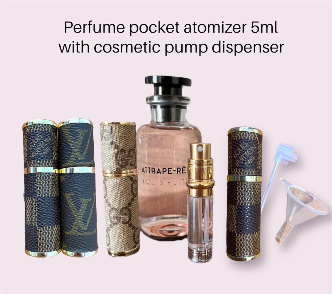 Louis Vuitton's travel-size atomizers  Travel size products, Perfume  packaging, Luxury perfume