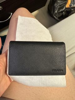Prada Ostrich Cardholder, Women's Fashion, Bags & Wallets, Wallets & Card  holders on Carousell