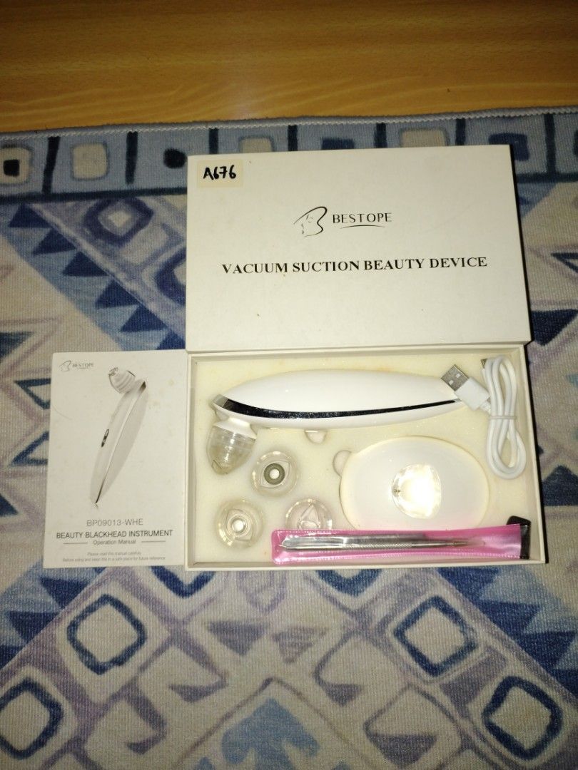 Vacuum Suction Beauty Device, Beauty & Personal Care, Face, Face Care