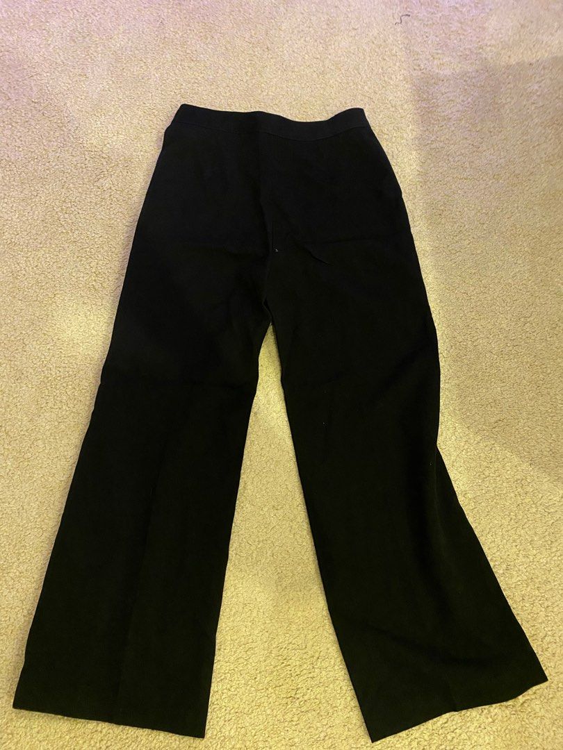 Vintage Black Pants Chell Yamamoto, Men's Fashion, Bottoms, Trousers