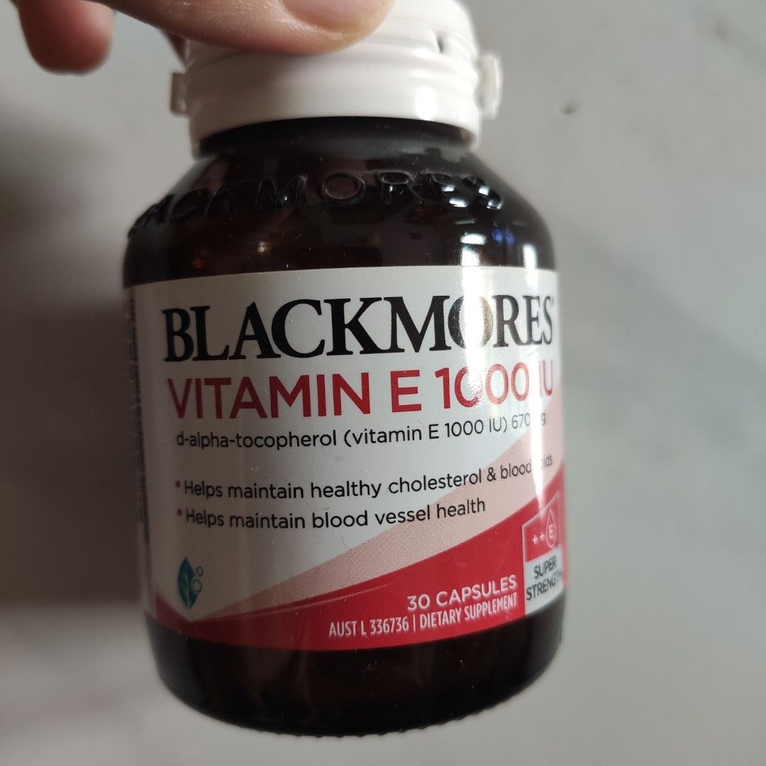 Vitamin Blackmores Vitamin E 1000 30 Tablets on Carousell