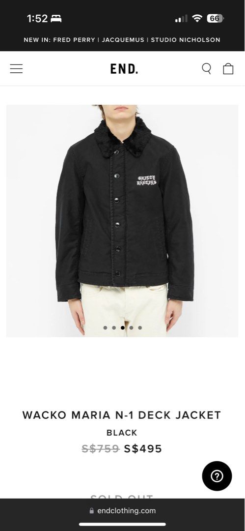 Wacko maria deck jacket clearance