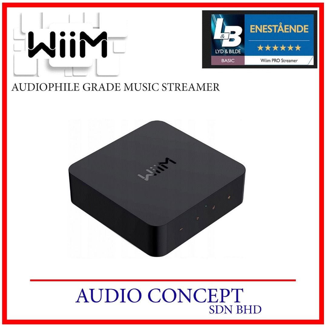 WiiM Pro Audiophile Grade Music Streamer, Audio, Other Audio Equipment on  Carousell
