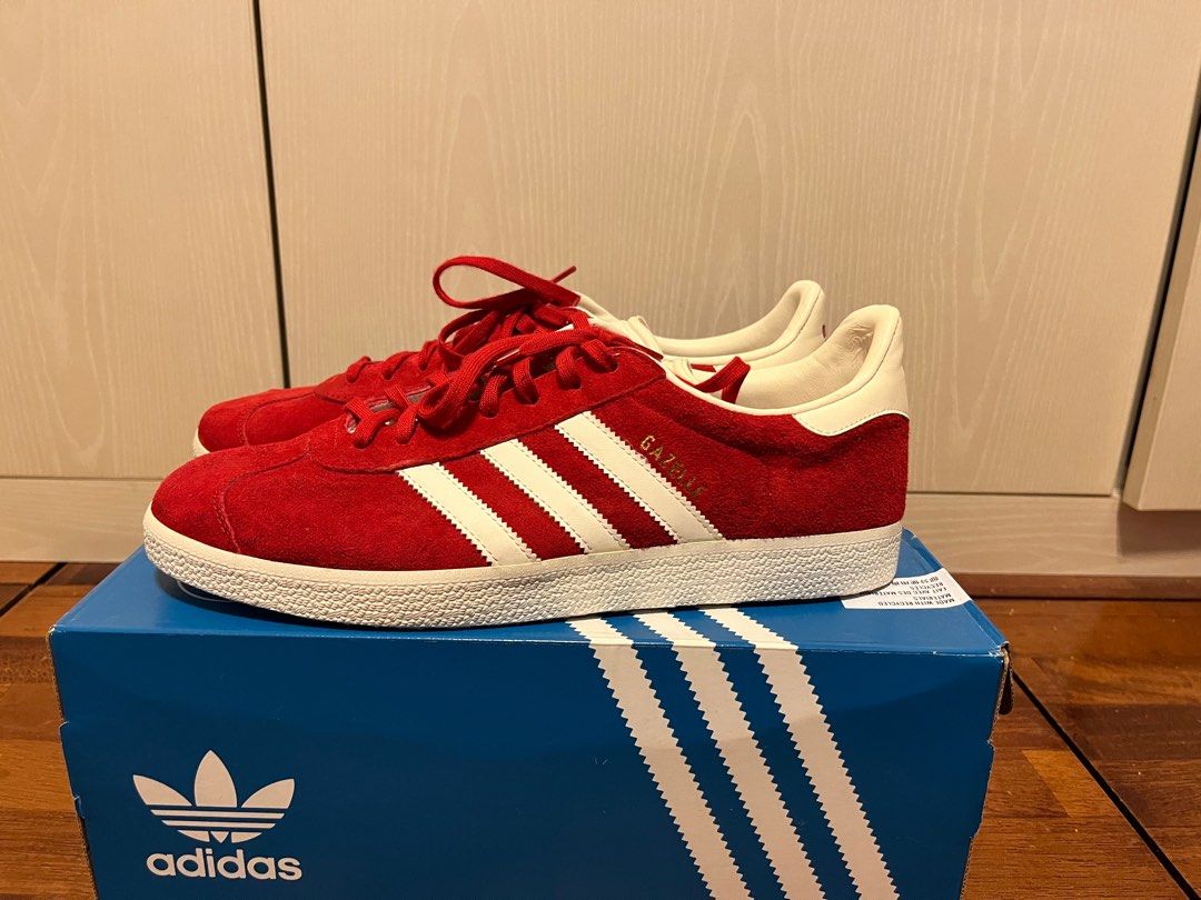 Gazelle shoes red sales