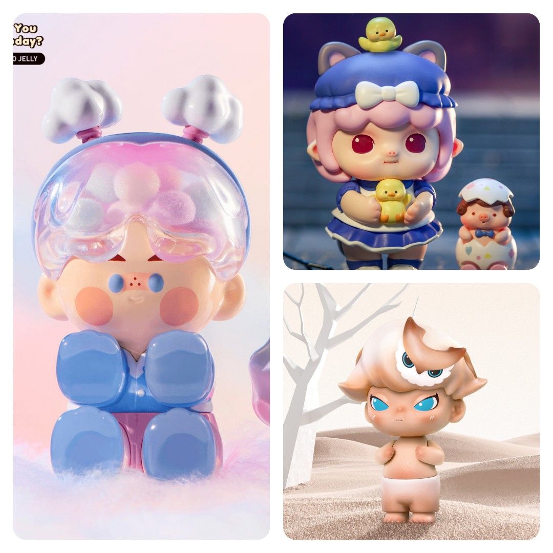 [wtt / wts] popmart dimoo retro series | pino jelly how are you feeling ...