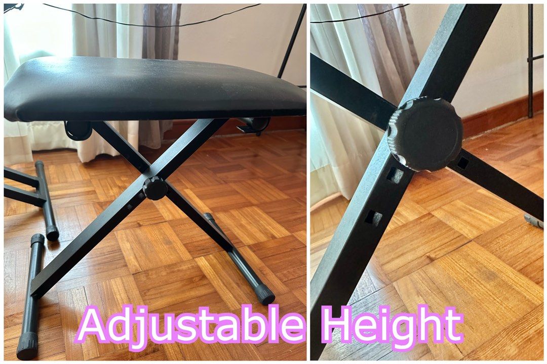 Yamaha Keyboard PSR E353 with adjustable Keyboard Stand and Stool