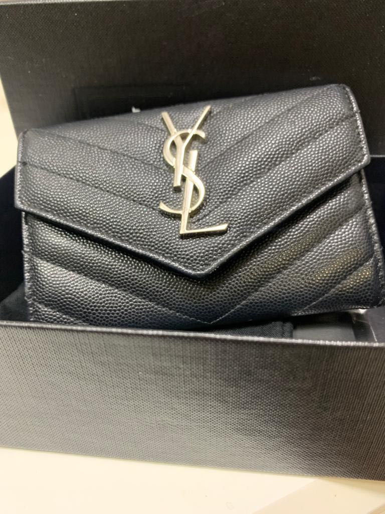 Ysl envelope on sale card holder