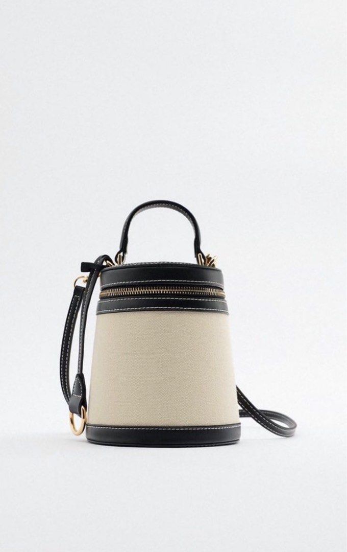 Zara bucket bag Women s Fashion Bags Wallets Cross body Bags
