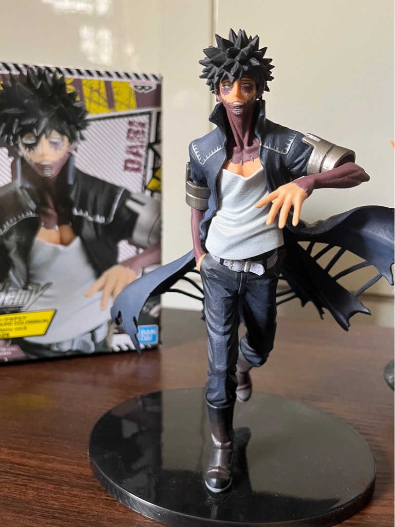 新淨無爛無花我的英雄學院Dabi 荼毘轟燈矢造形敵聯合figure banpresto my hero academia , 興趣及遊戲, 玩具&  遊戲類- Carousell