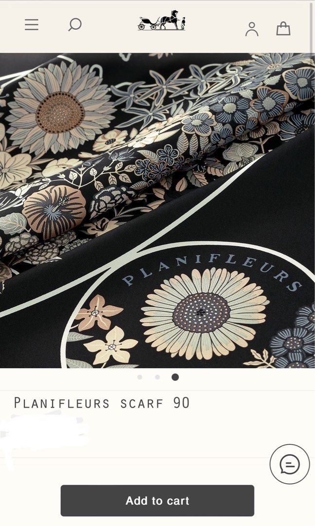 Planifleurs scarf 90