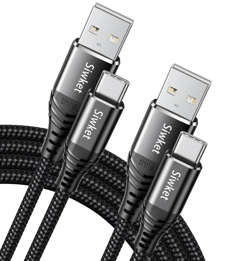 Baseus PD 100W USB C Cable, 5A Type C to C Fast Charging Cable, 3.3ft LED  Display Cable Nylon Braided USB C 480Mbps Data Cable Compatible with  Samsung