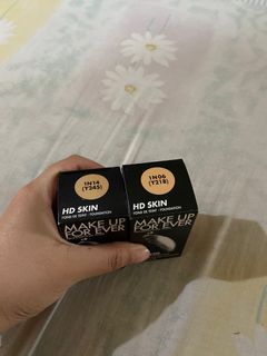 2 Makeup Forever HD Skin Foundation shade 1N14  dan 1N06 mini size