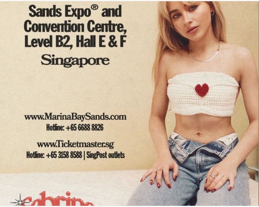 1 x Sabrina Carpenter Concert Ticket, Tickets & Vouchers, Event Tickets