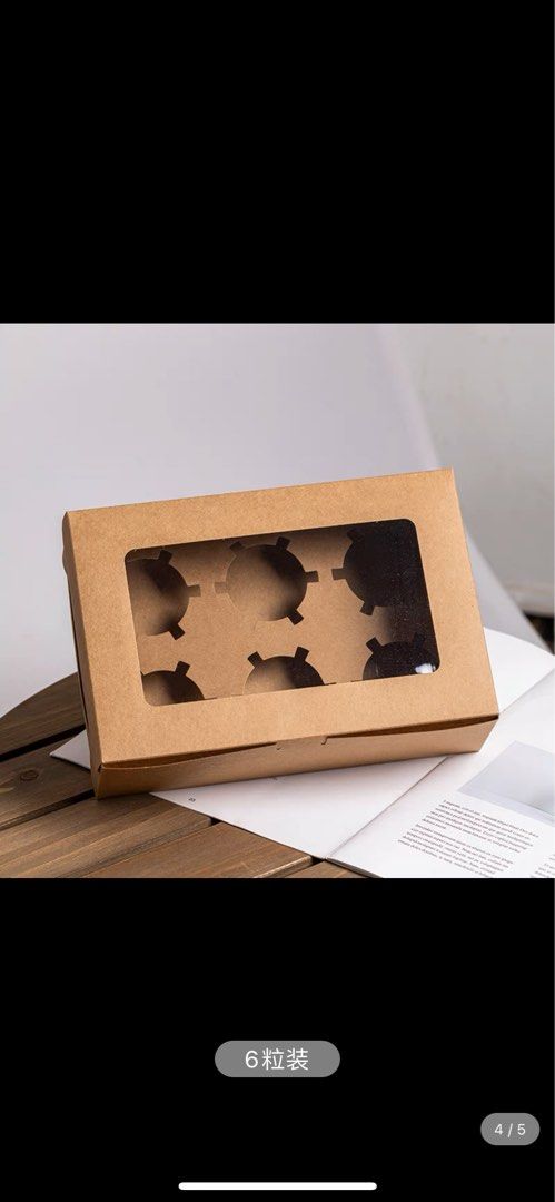 4/6 Hole Cavity Cupcake Box65074415007491114