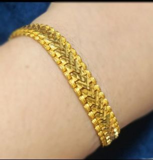 Customise 916 Gold Hermes Bracelet, Women's Fashion, Jewelry & Organisers,  Bracelets on Carousell