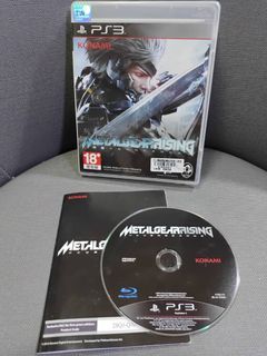 可玩可收藏 絕版經典遊戲 PS3 潛龍諜影 崛起再復仇Metal gear rising revengeance英日合版