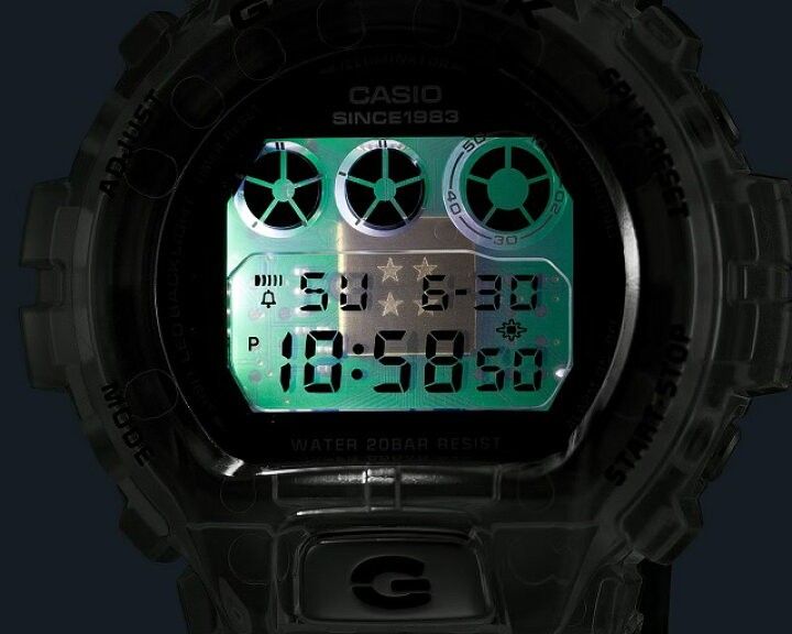 🇯🇵日本代購CASIO G-SHOCK 40th Anniversary CLEAR REMIX 6900 SERIES