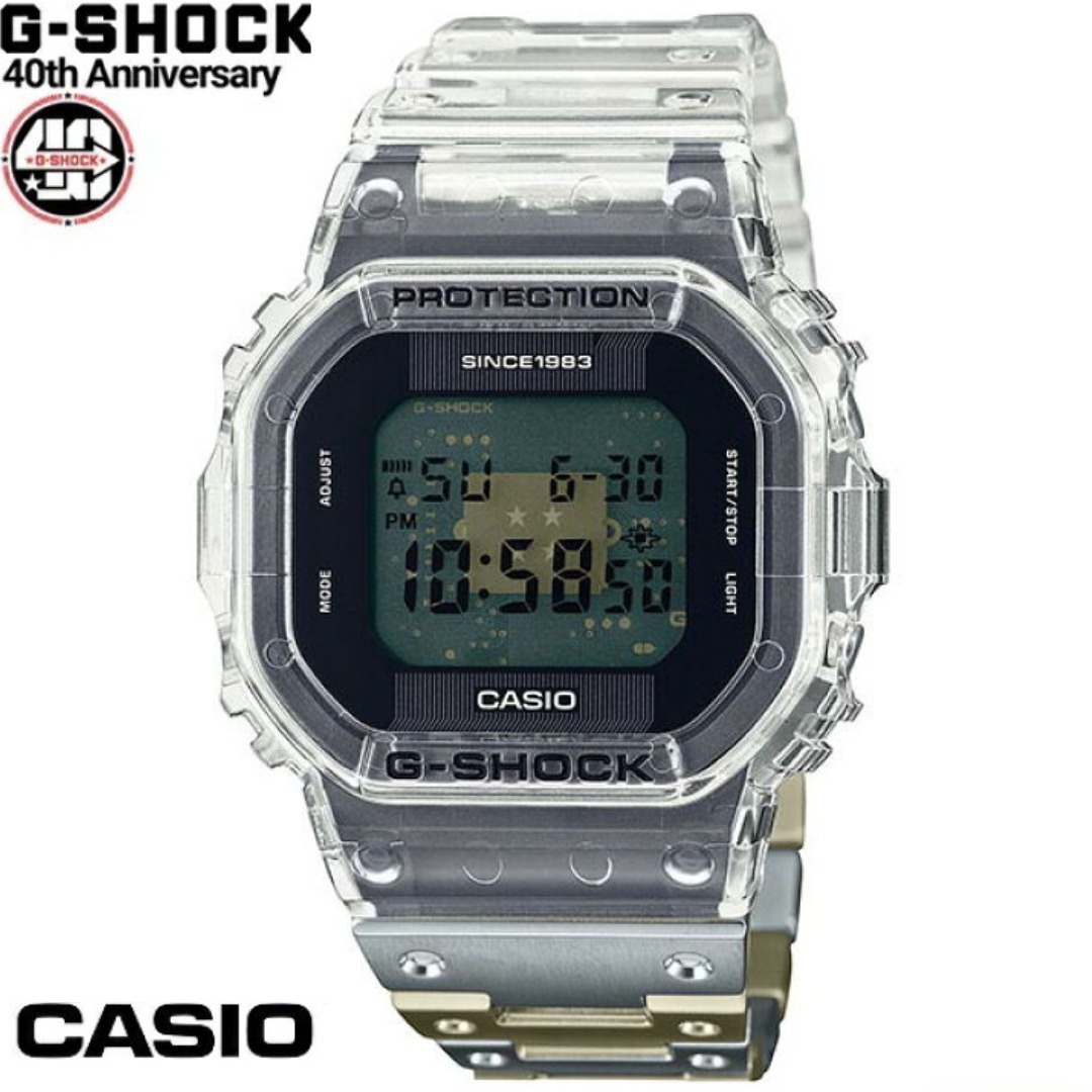🇯🇵日本代購CASIO G-SHOCK 40th Anniversary Clear Remix 5600 SERIES
