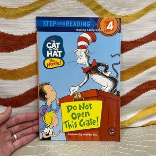 極新 DR. Seuss The cat in the hat-經典蘇斯博士貓繪本 Step into reading英文繪本 童書