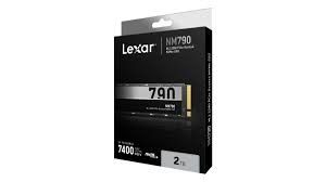 ( New Model ) Lexar NM790 NVMe Gen 4 / 1TB , 2TB , 4TB , Sequential read up to 7400MB/s, sequential write up to 6500MB/s